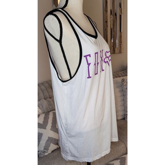 Fox Racing Womens Tank Top Size L Slim Fit - Picture 4 of 5